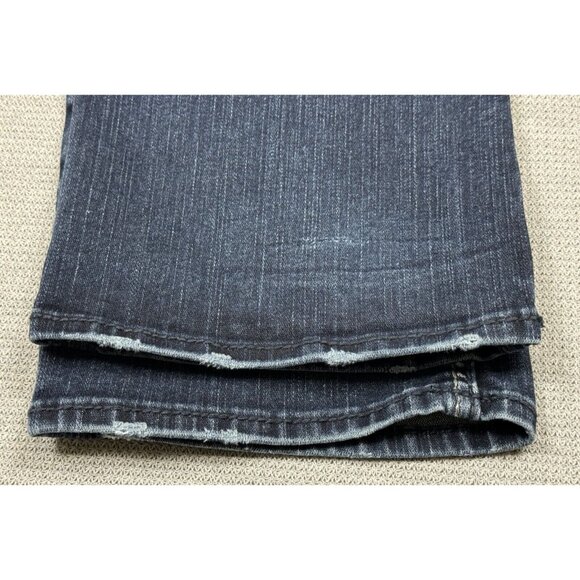 Silver Jeans Co Suki Low-Rise Bootcut Jeans W27/L33 Embroidered Studs Rhinestone - Picture 8 of 15